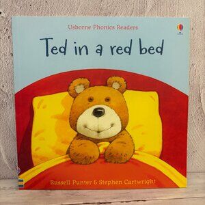 5 for $15 📕Ted in a red bed Usborne Phonics Readers Kids Book (SKU: 308MI)